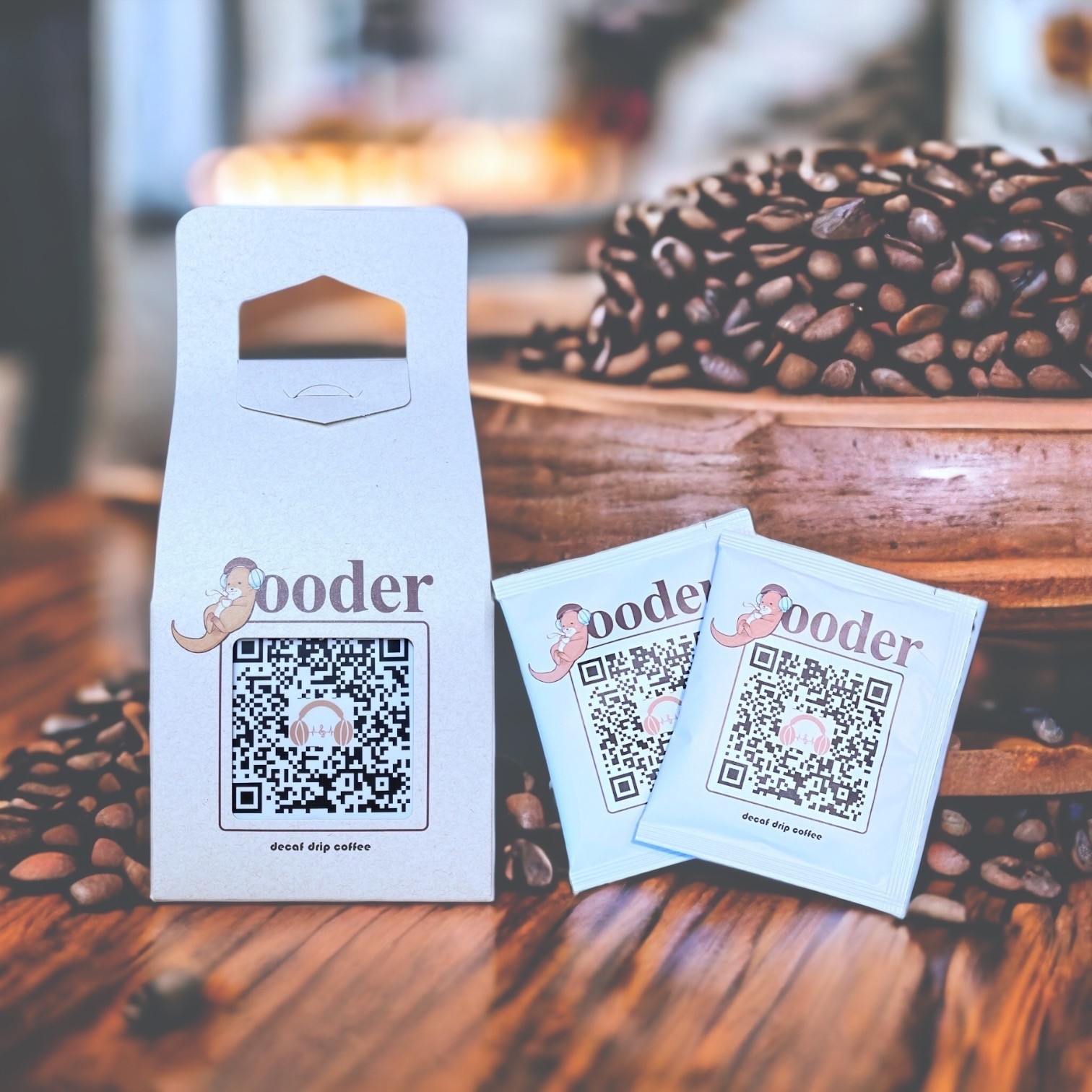 QR coffee 低咖啡因濾掛咖啡